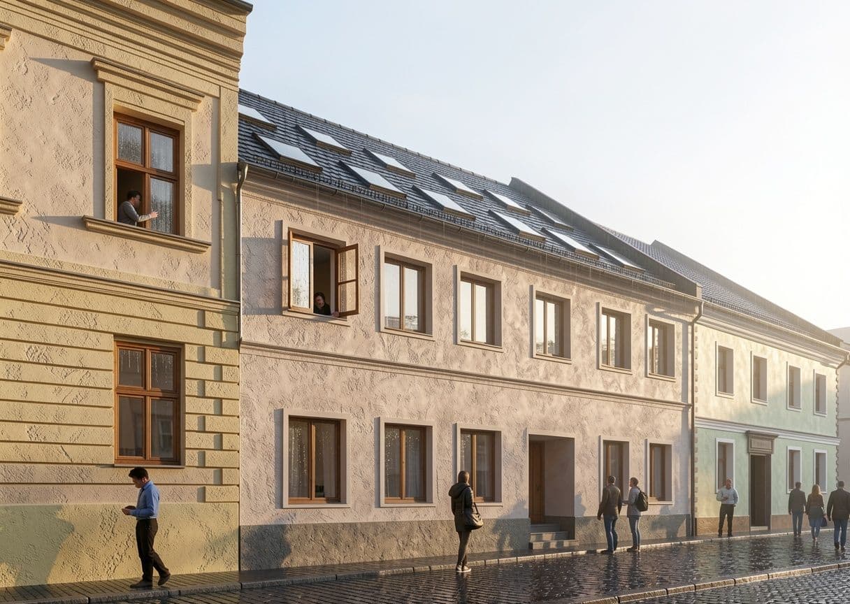BD Králíky - pohled z ulice