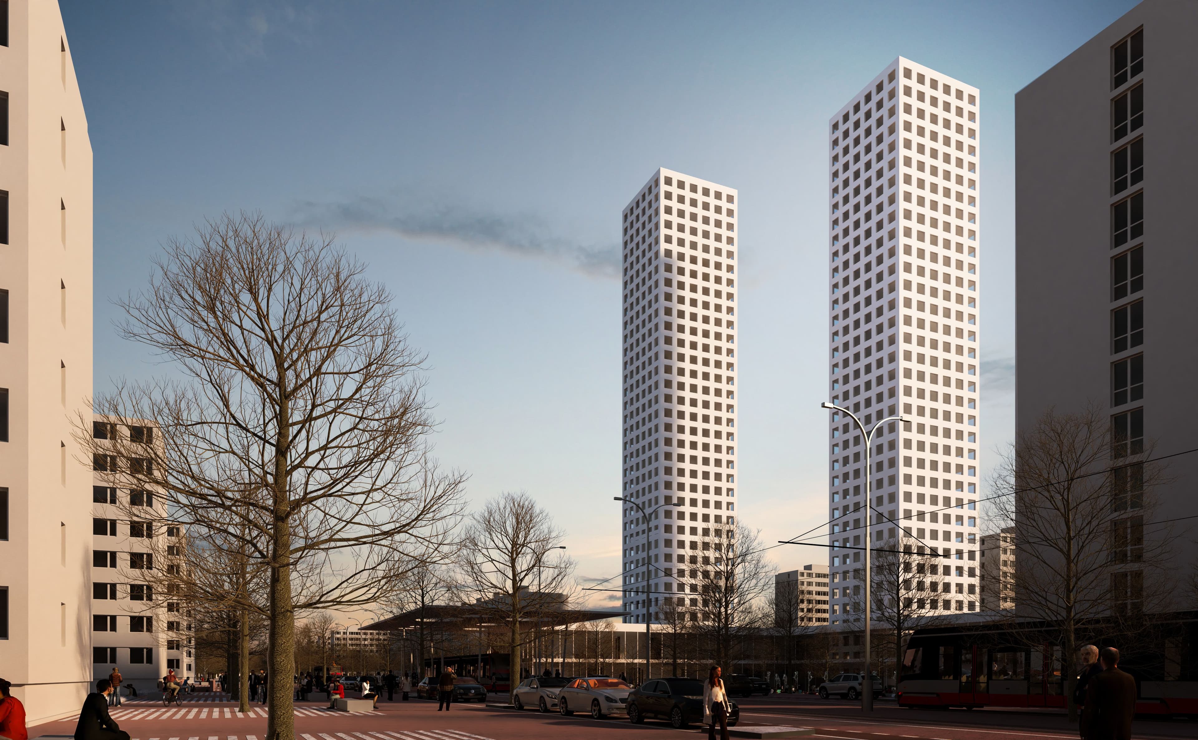 projekt Novodvorská - Komponent studio