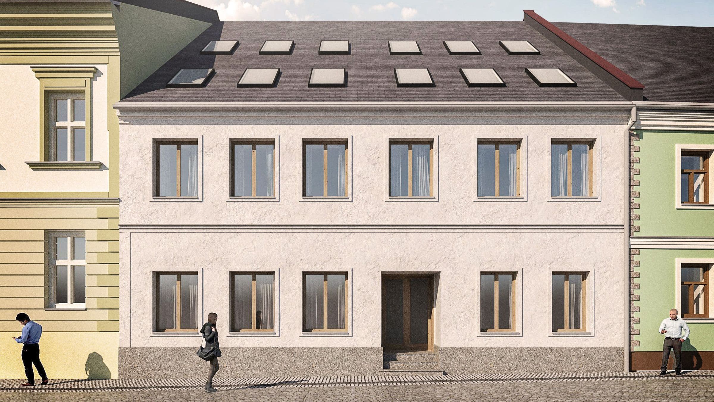 BD Králíky - pohled z ulice