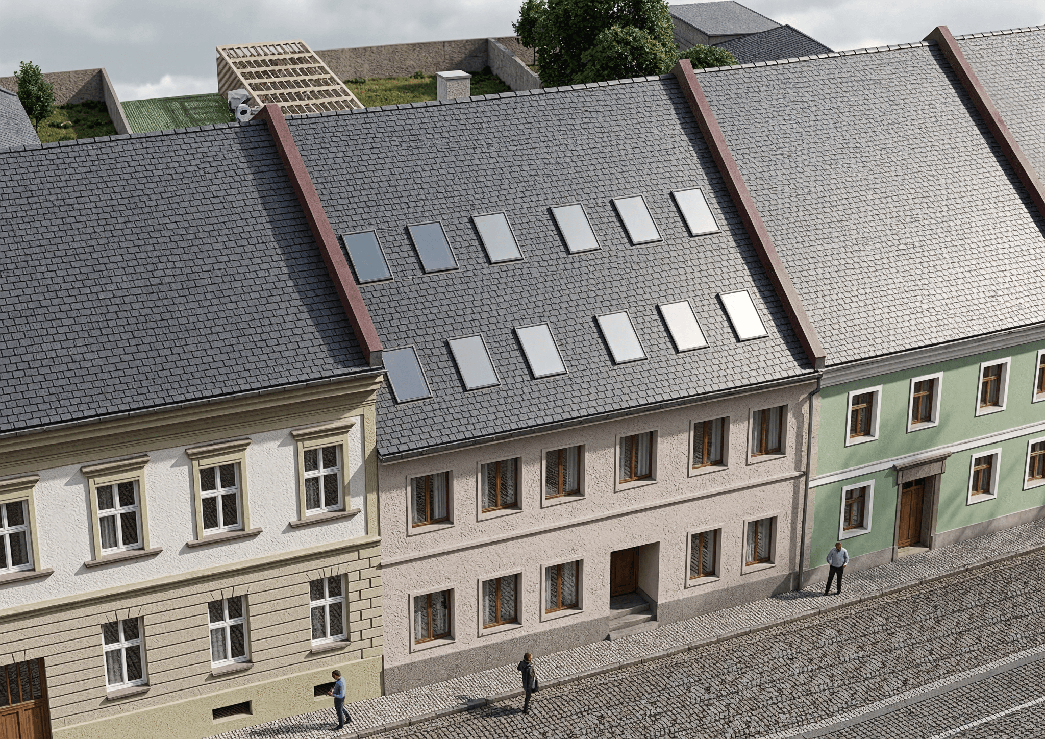 BD Králíky - pohled z ulice